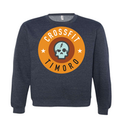 Mens 2X-Large CLASSIC_NAVY_HEATHER Midweight Sweatshirt