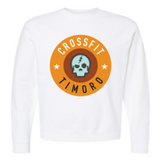 Mens 2X-Large WHITE Midweight Sweatshirt