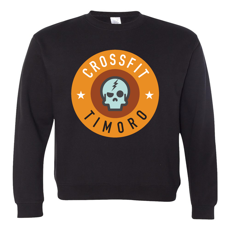 Mens 2X-Large BLACK Midweight Sweatshirt