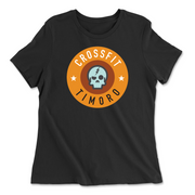 Womens 2X-Large BLACK Relaxed Jersey T-Shirt