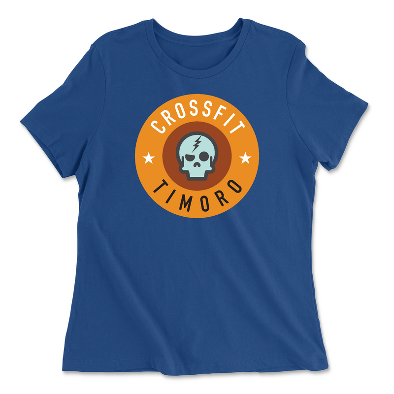 Womens 2X-Large TRUE_ROYAL Relaxed Jersey T-Shirt