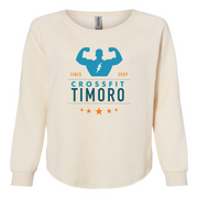 Womens 2X-Large BONE CrewNeck
