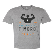 Mens 2X-Large DARK_HEATHER_GRAY T-Shirt