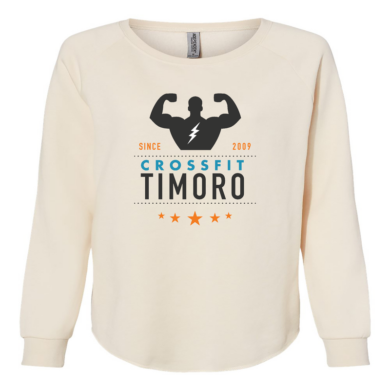Womens 2X-Large BONE CrewNeck