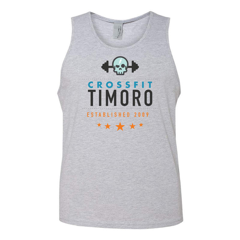 Mens 2X-Large HEATHER_GRAY Tank Top