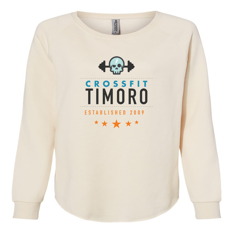 Womens 2X-Large BONE CrewNeck