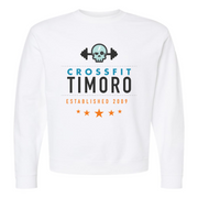 Mens 2X-Large WHITE Midweight Sweatshirt