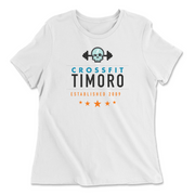 Womens 2X-Large WHITE Relaxed Jersey T-Shirt