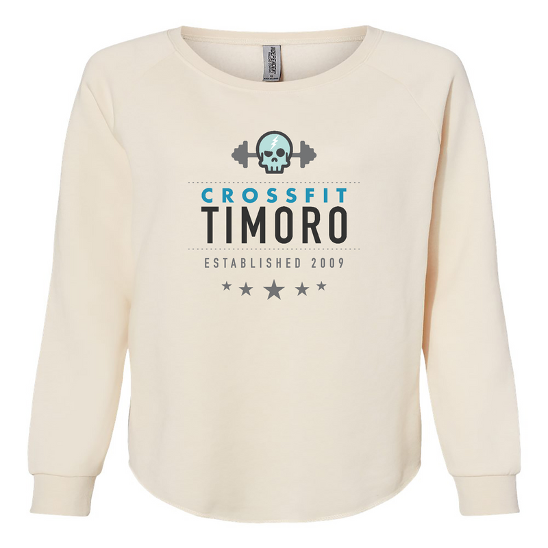Womens 2X-Large BONE CrewNeck