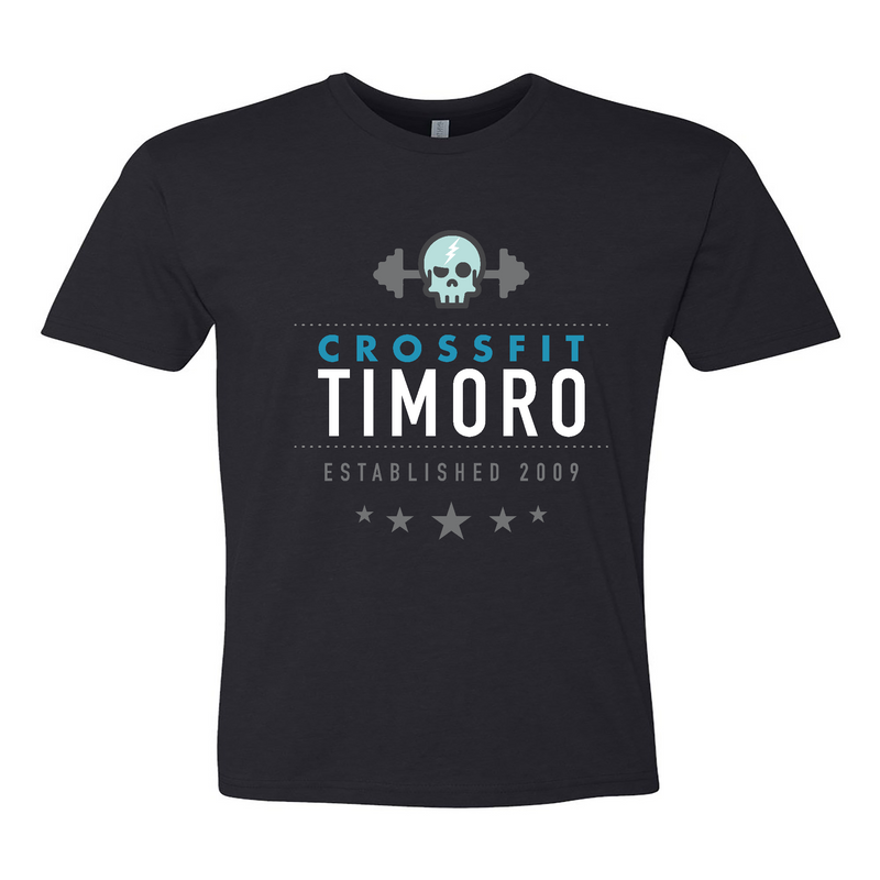 Mens 2X-Large BLACK T-Shirt