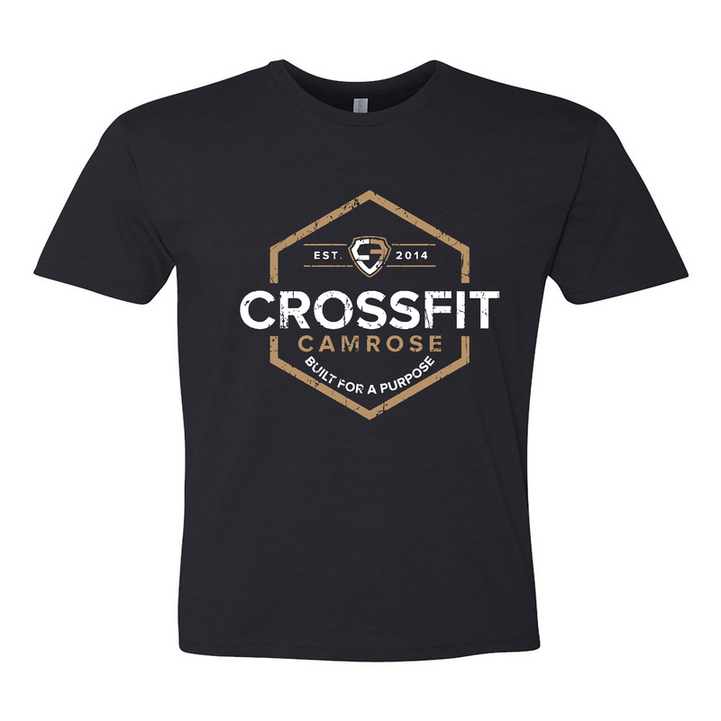 Mens 2X-Large BLACK T-Shirt