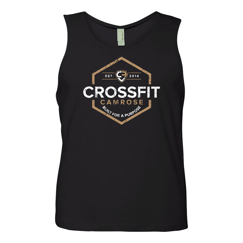 Mens 2X-Large BLACK Tank Top