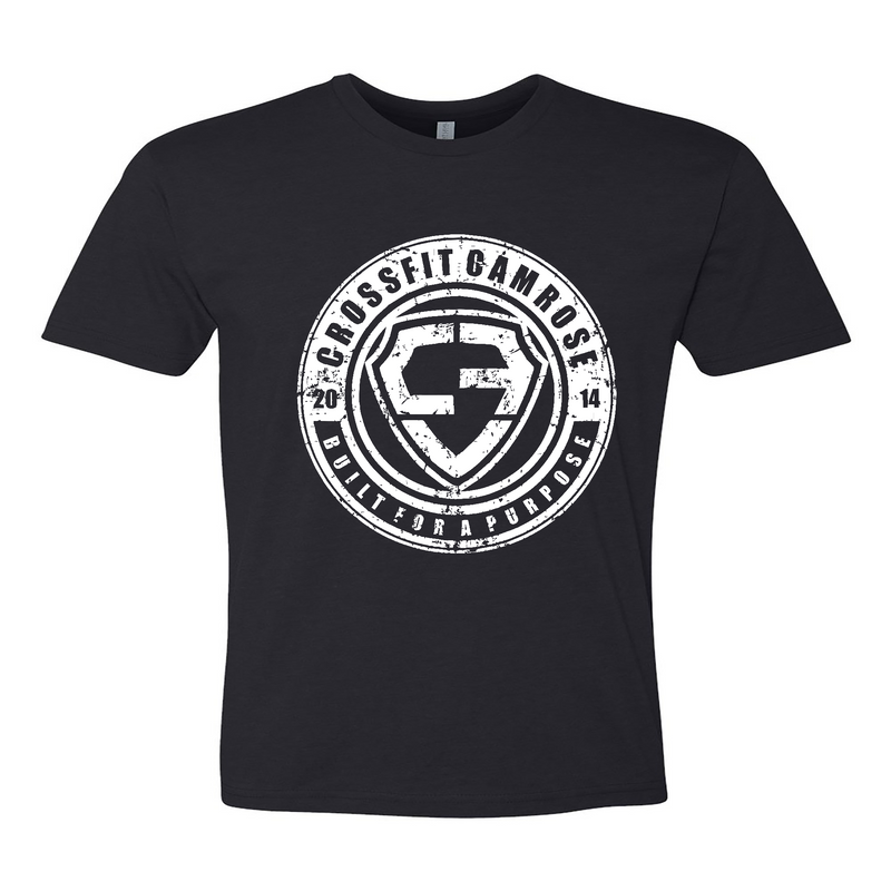 Mens 2X-Large BLACK T-Shirt