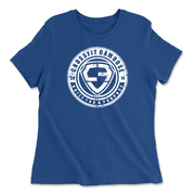 Womens 2X-Large TRUE_ROYAL Relaxed Jersey T-Shirt