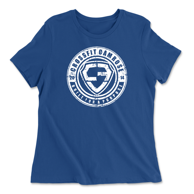 Womens 2X-Large TRUE_ROYAL Relaxed Jersey T-Shirt