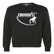 Mens 2X-Large CHARCOAL_HEATHER Midweight Sweatshirt