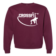 Mens 2X-Large MAROON Midweight Sweatshirt