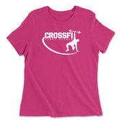 Womens 2X-Large BERRY Relaxed Jersey T-Shirt