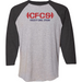 Mens 2X-Large VINTAGEHEATHER_VINTAGE_SMOKE 3/4 Sleeve