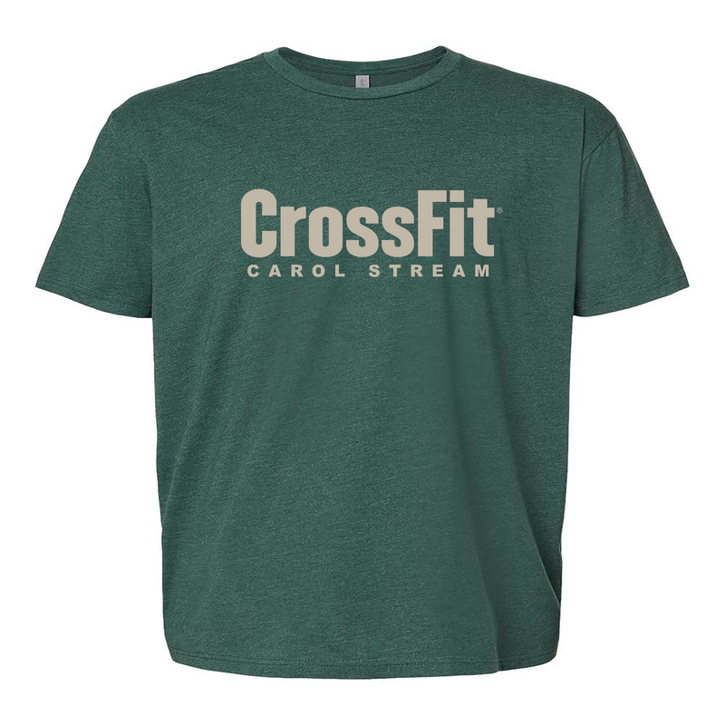 CrossFit Carol Stream Gray Mens - T-Shirt