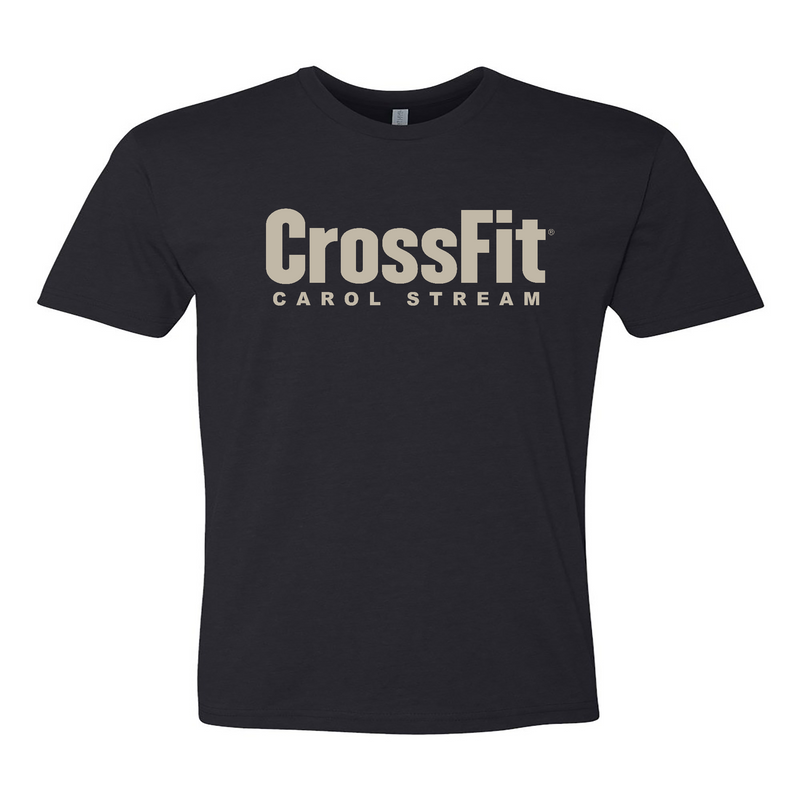 CrossFit Carol Stream Gray Mens - T-Shirt