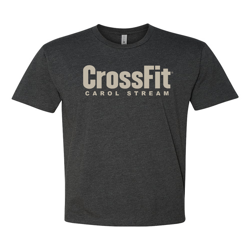 CrossFit Carol Stream Gray Mens - T-Shirt