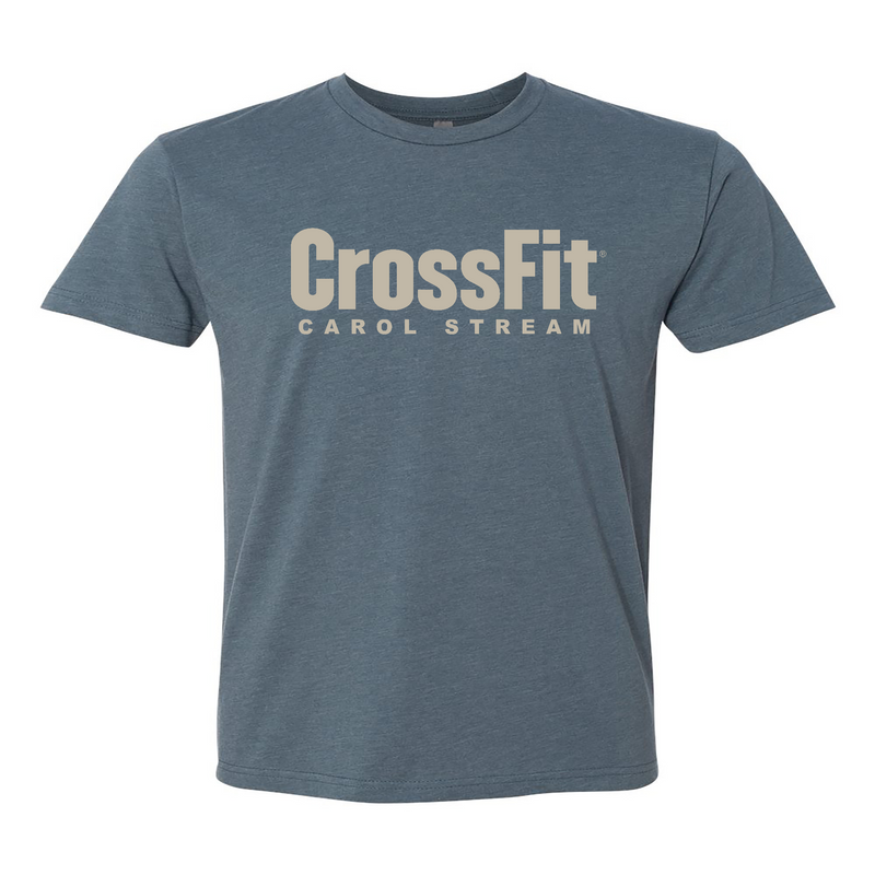 CrossFit Carol Stream Gray Mens - T-Shirt