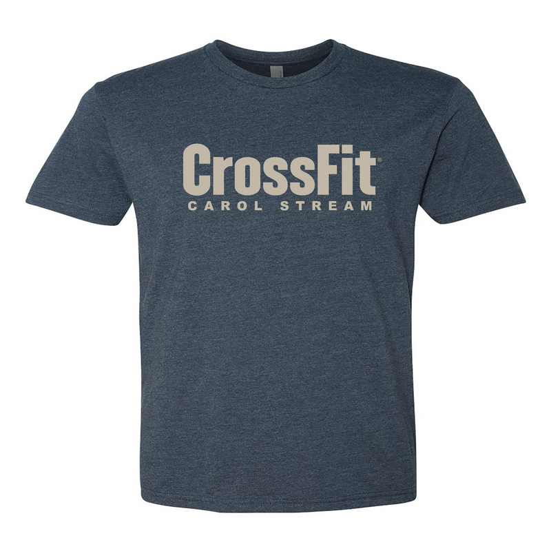 CrossFit Carol Stream Gray Mens - T-Shirt