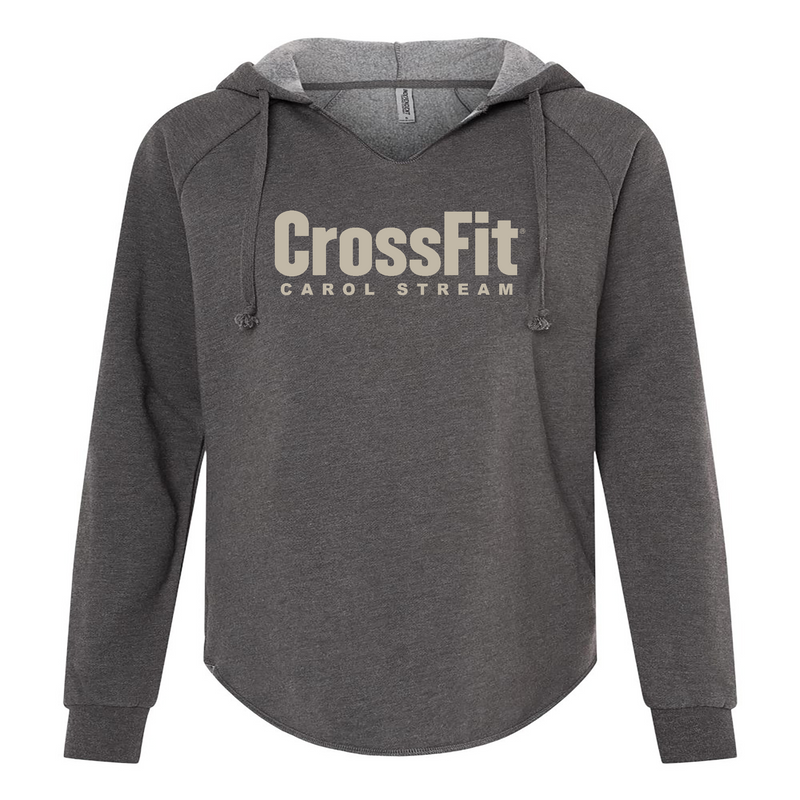 CrossFit Carol Stream Gray Womens - Hoodie
