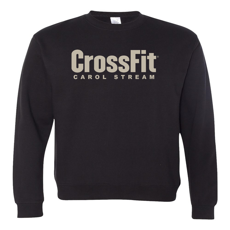 CrossFit Carol Stream Gray Mens - Midweight Sweatshirt