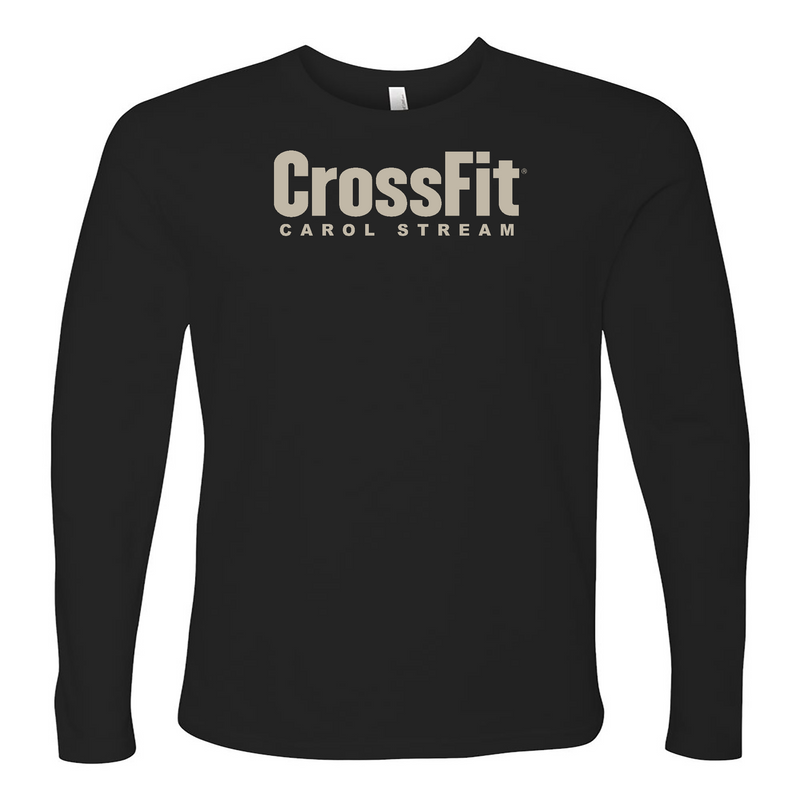 CrossFit Carol Stream Gray Mens - Long Sleeve