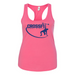 Womens 2X-Large HOT_PINK Tank Top