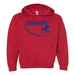 Mens 2X-Large RED Hoodie