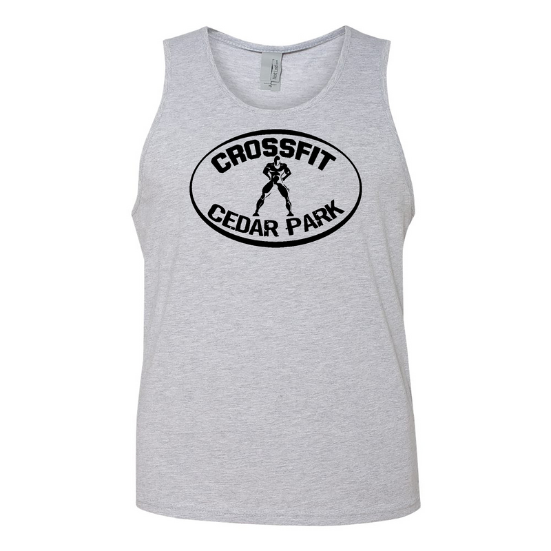 Mens 2X-Large HEATHER_GRAY Tank Top