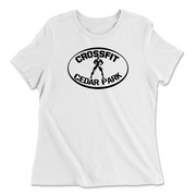 Womens 2X-Large WHITE Relaxed Jersey T-Shirt