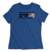 Womens 2X-Large TRUE_ROYAL Relaxed Jersey T-Shirt