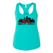 Womens 2X-Large TAHITI_BLUE Tank Top (Front Print Only)