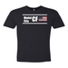 Mens 2X-Large BLACK T-Shirt