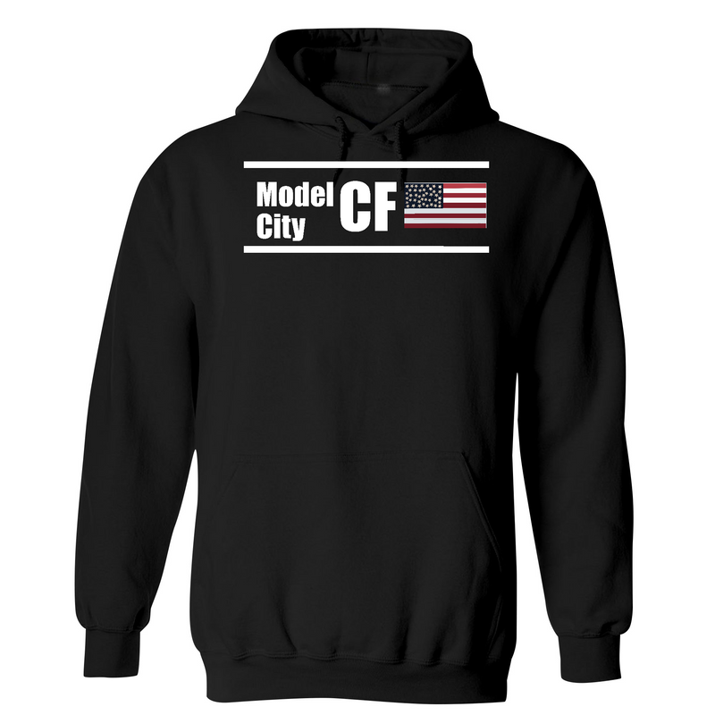 Mens 2X-Large BLACK Hoodie