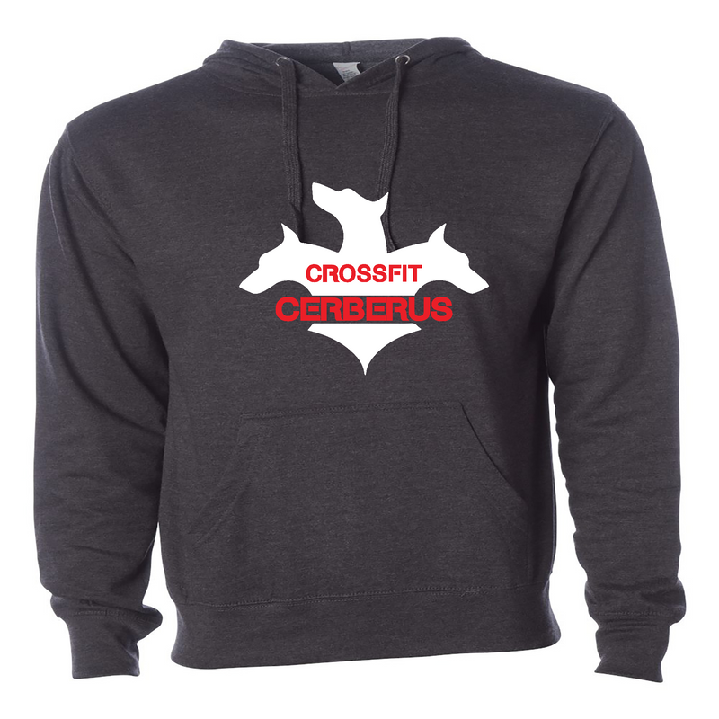 Mens 2X-Large CHARCOAL_HEATHER Hoodie