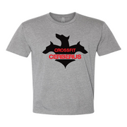 Mens 2X-Large DARK_HEATHER_GRAY T-Shirt