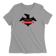 Womens 2X-Large SOLID_ATHLETIC_GREY Relaxed Jersey T-Shirt
