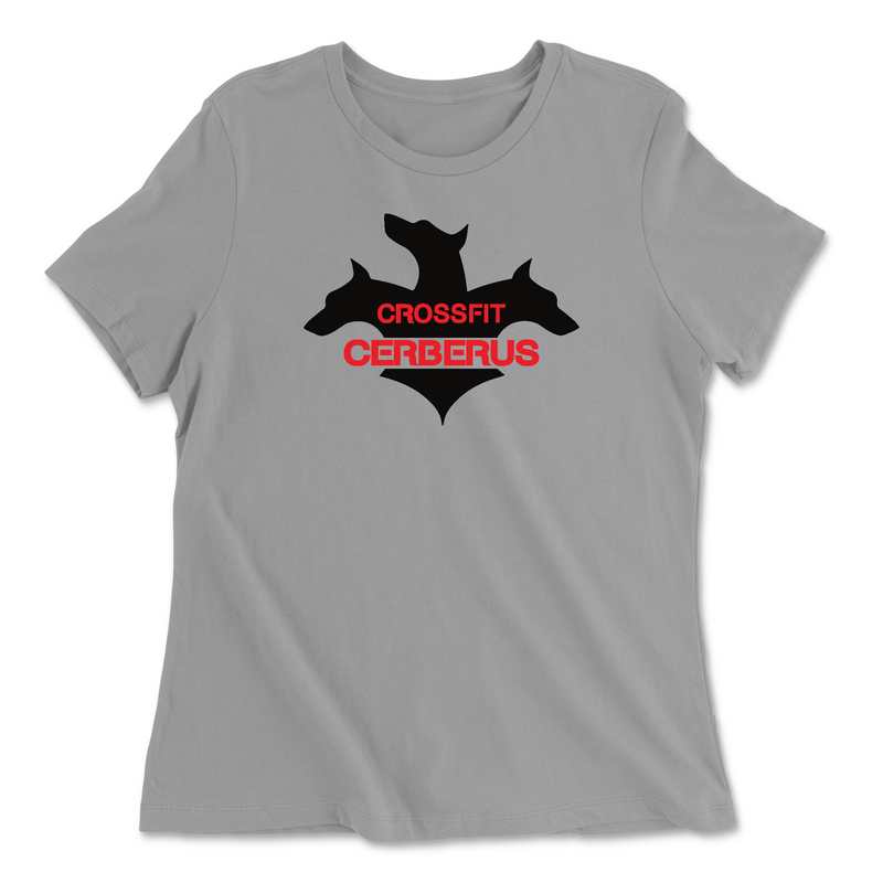 Womens 2X-Large SOLID_ATHLETIC_GREY Relaxed Jersey T-Shirt