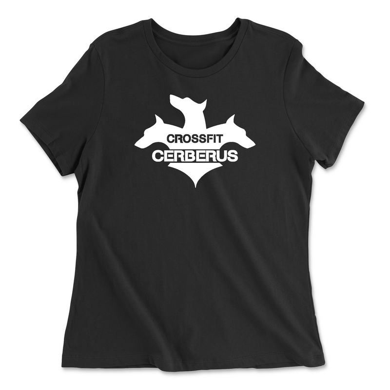 Womens 2X-Large BLACK Relaxed Jersey T-Shirt