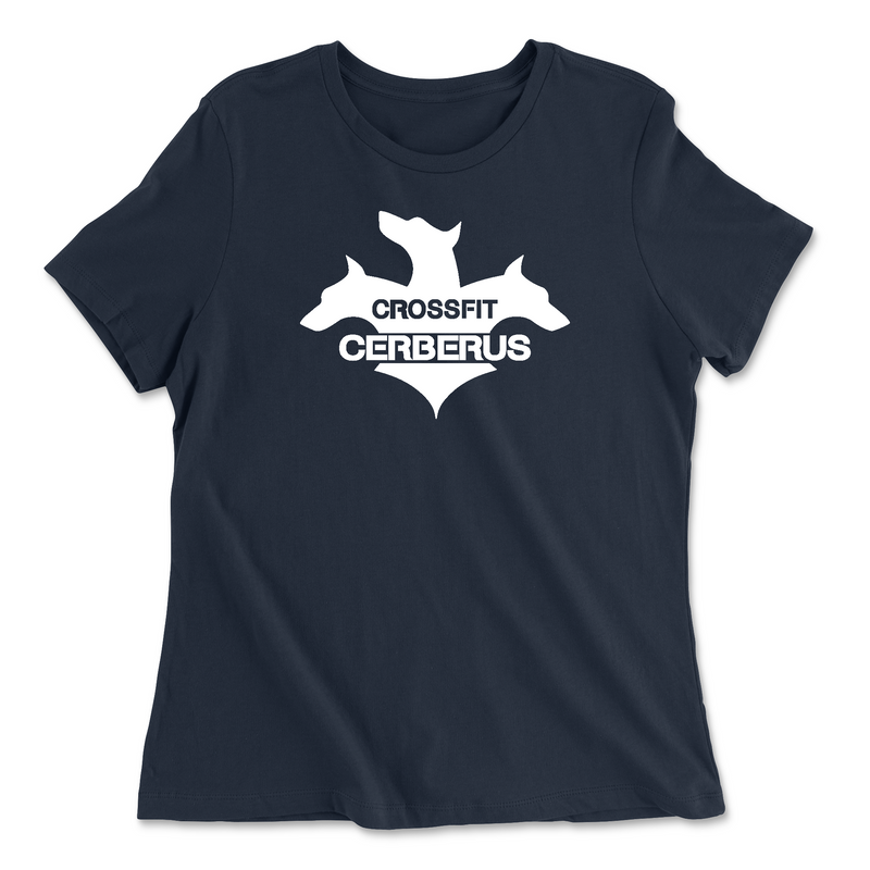 Womens 2X-Large NAVY Relaxed Jersey T-Shirt