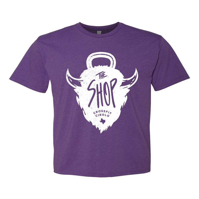 Mens 2X-Large PURPLE_RUSH T-Shirt