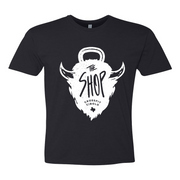 Mens 2X-Large BLACK T-Shirt