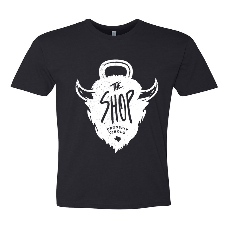 Mens 2X-Large BLACK T-Shirt