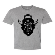 Mens 2X-Large DARK_HEATHER_GRAY T-Shirt