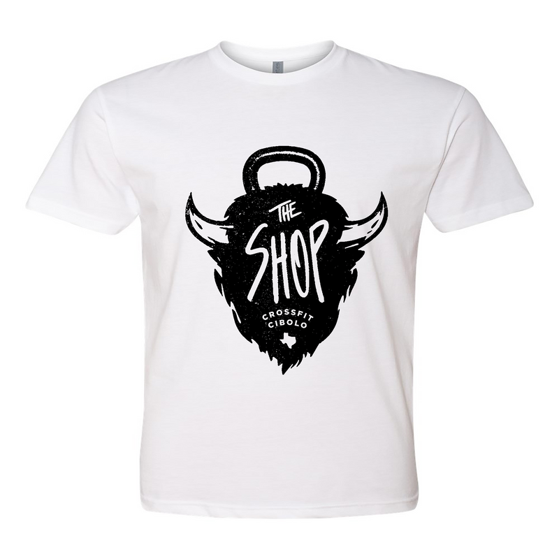 Mens 2X-Large WHITE T-Shirt